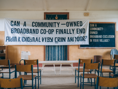 Can a community-owned broadband co‑op finally end rural digital exclusion in your village
