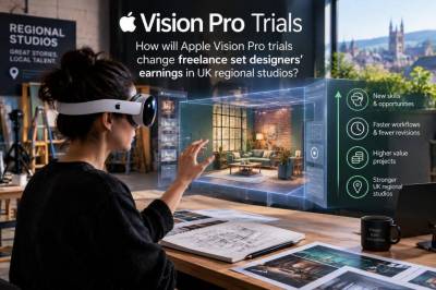 How will apple vision pro trials change freelance set designers' earnings in uk regional studios