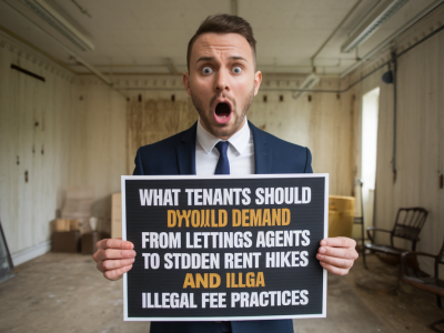 what tenants should demand from lettings agents to stop hidden rent hikes and illegal fee practices